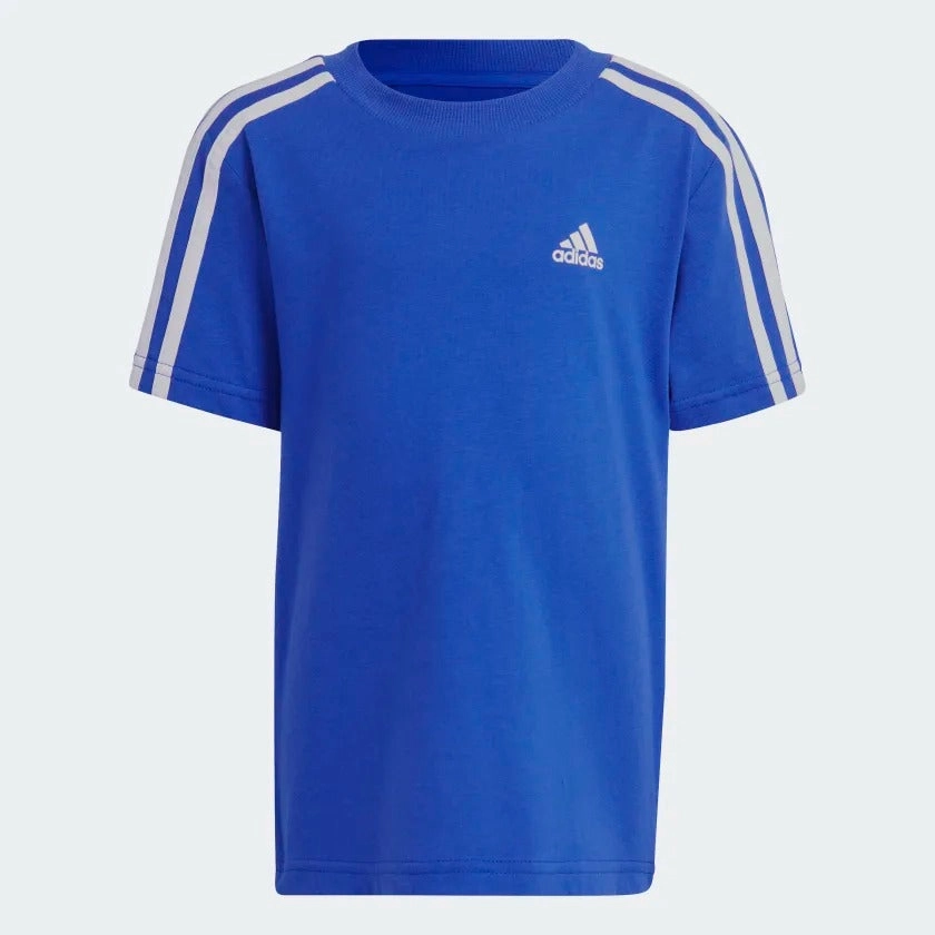 adidas Essentials 3-Stripes Kids Tee and Shorts Set