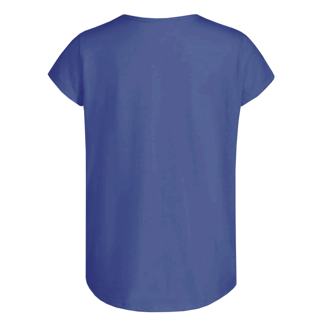 adidas - Girls' (Junior) Badge Of Sport T-Shirt (GC4377 BLU)