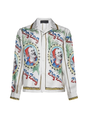 Amiri Printed Long-Sleeved Shirt