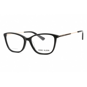 Anne Klein Men's Eyeglasses - Black Cat Eye Full Rim Acetate/Metal Frame | AK5080 001