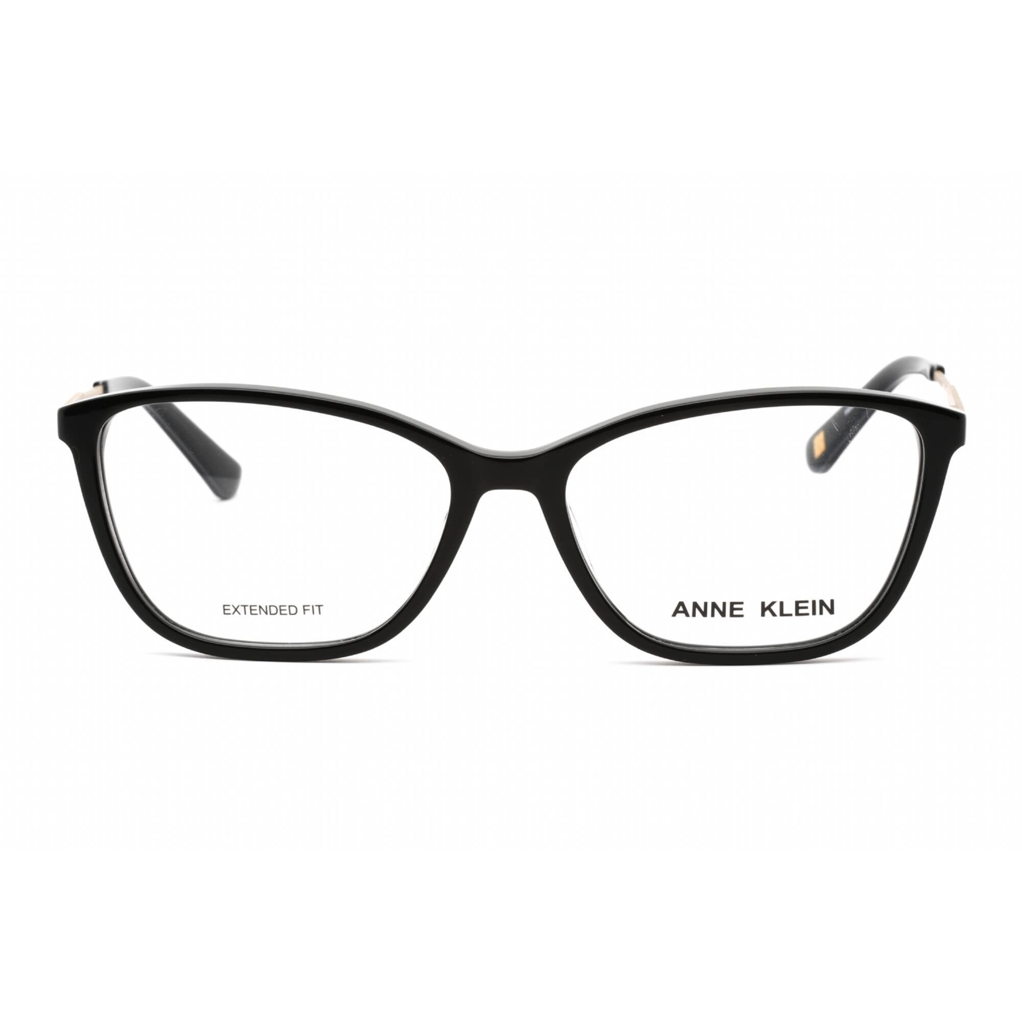 Anne Klein Men's Eyeglasses - Black Cat Eye Full Rim Acetate/Metal Frame | AK5080 001