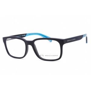 Armani Exchange Men's Eyeglasses - Blue Rectangular Frame Clear Lens | AX3029 8183