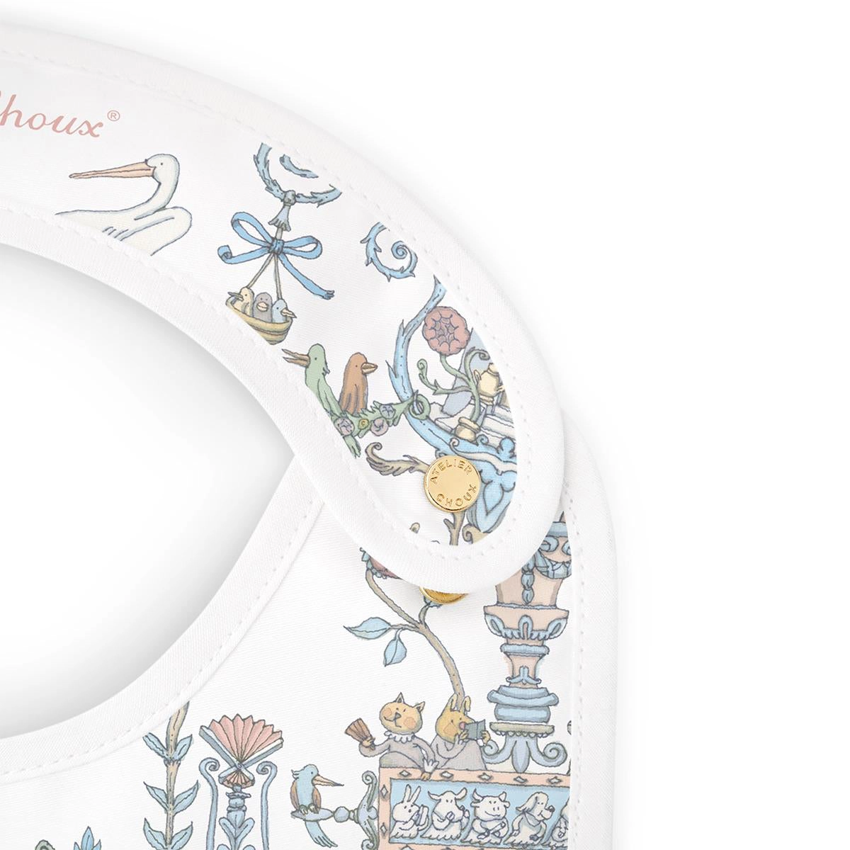 Atelier Choux Bib - Toile De Jouy - Atelier Choux & Caitlin Wilson