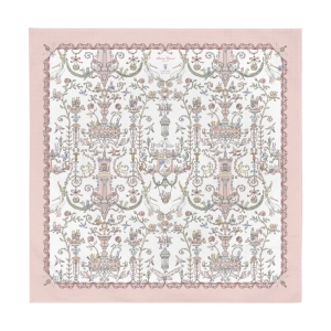 Atelier Choux Muslin Toile De Jouy Pink 100x100cm