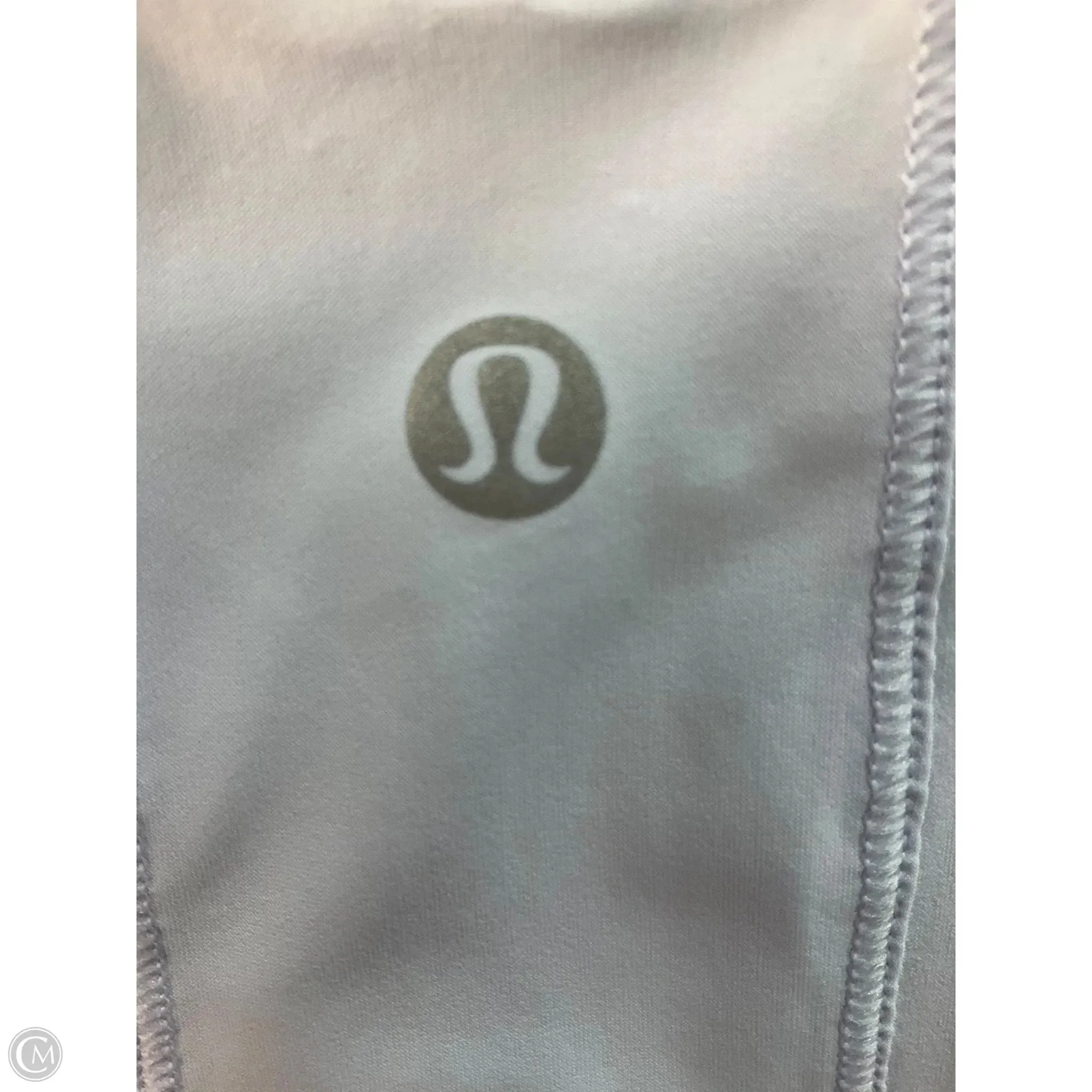 Athletic Top Long Sleeve Crewneck By Lululemon In Blue, Size: S