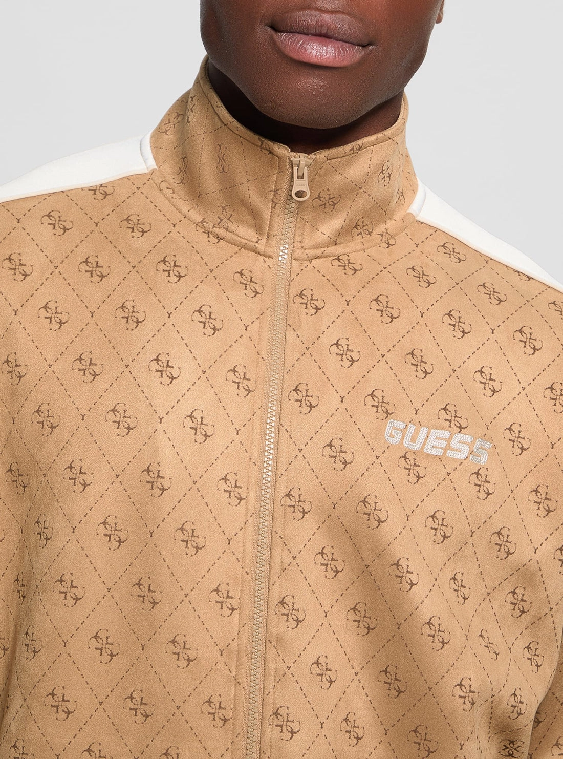 Beige 4G Mojo Zip Jacket