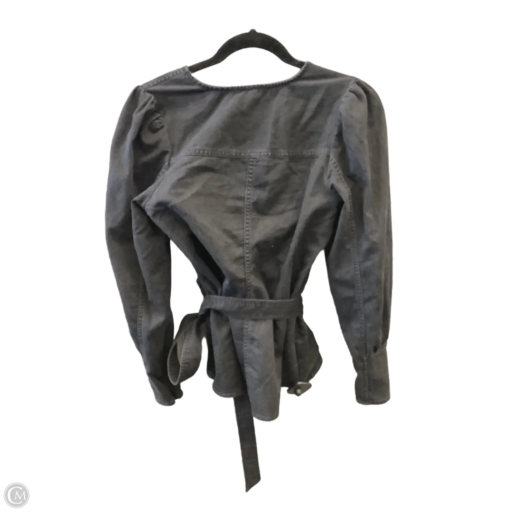 Blouse Long Sleeve By Express In Black, Size: M