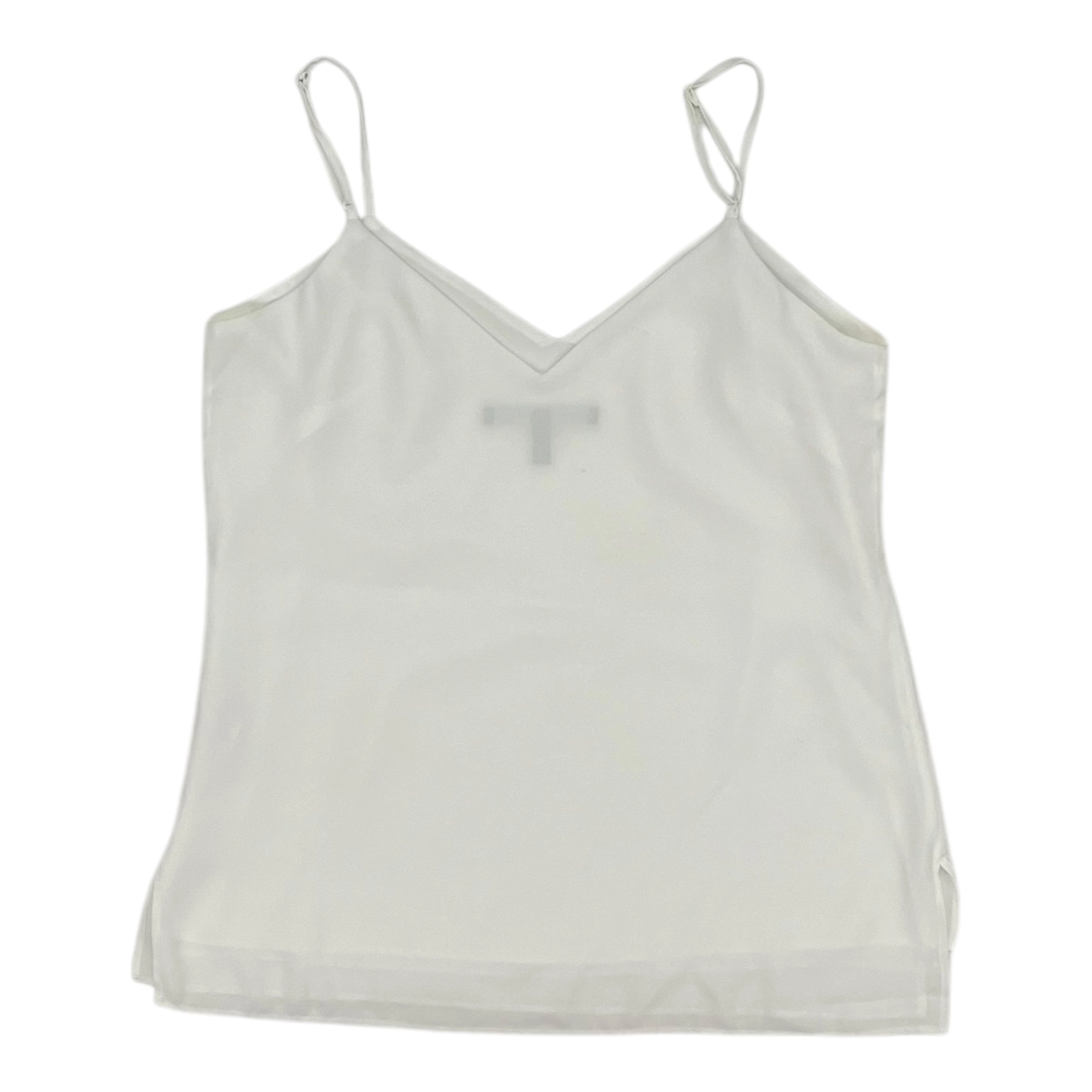 Blouse Sleeveless By White House Black Market In Cream, Size:Xs