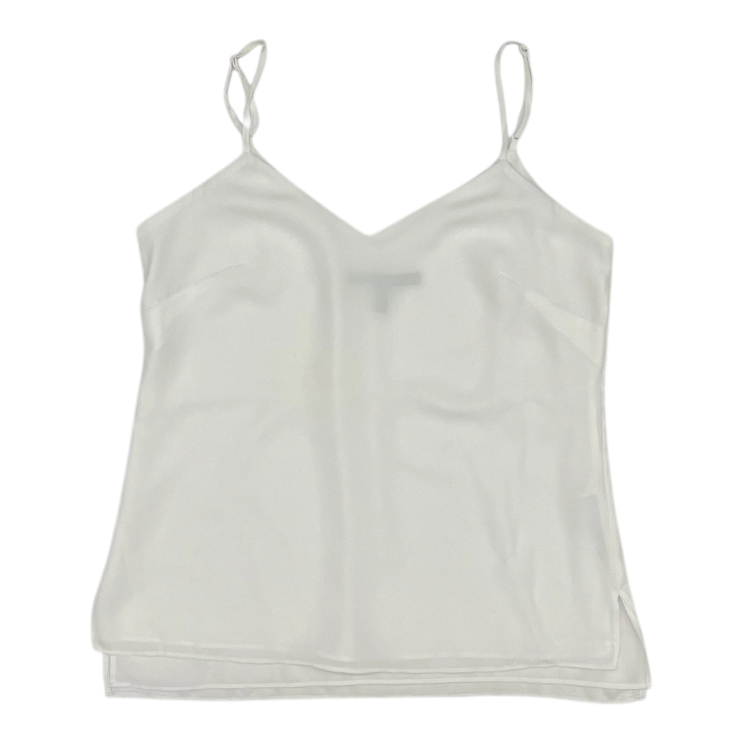 Blouse Sleeveless By White House Black Market In Cream, Size:Xs