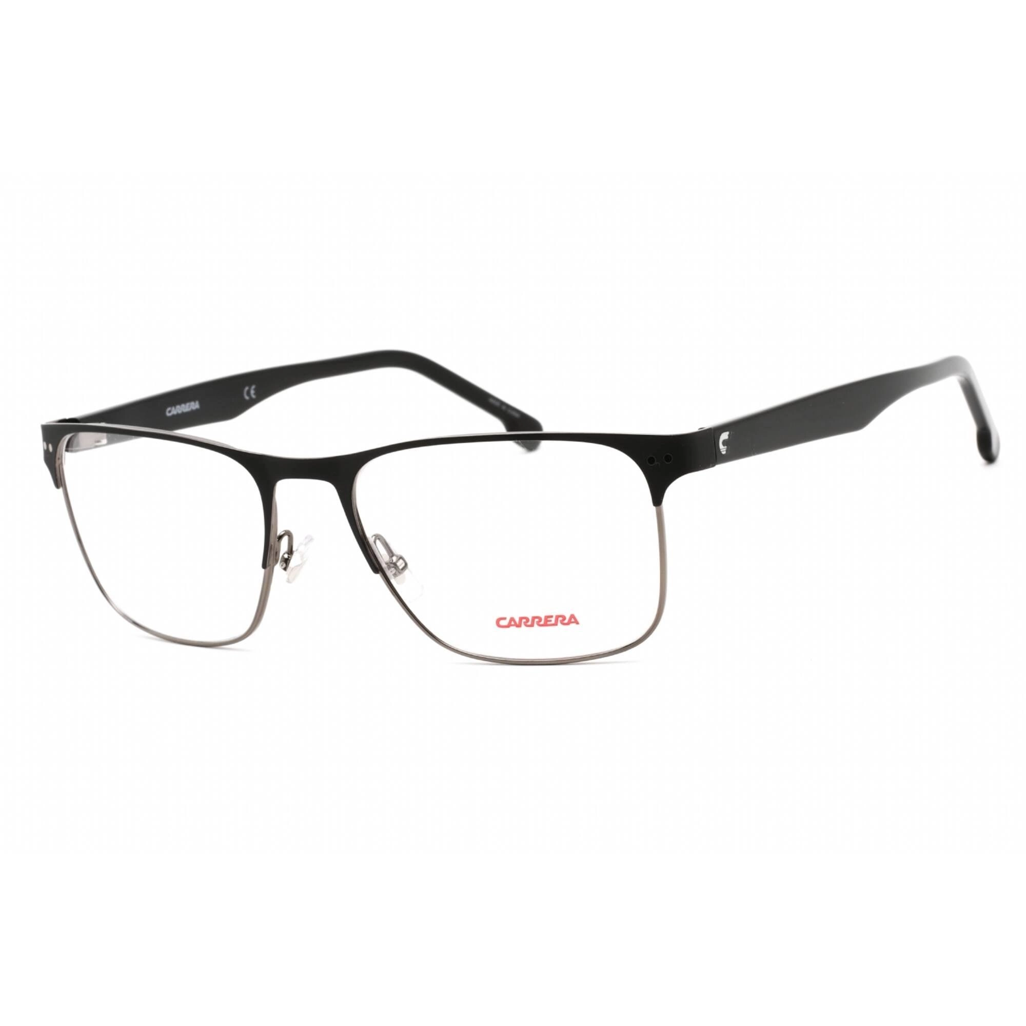 Carrera Men's Eyeglasses - Full Rim Matte Black Metal Rectangular | CA 2033T 0003 00