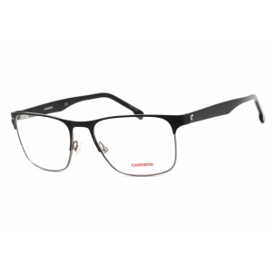 Carrera Men's Eyeglasses - Full Rim Matte Black Metal Rectangular | CA 2033T 0003 00