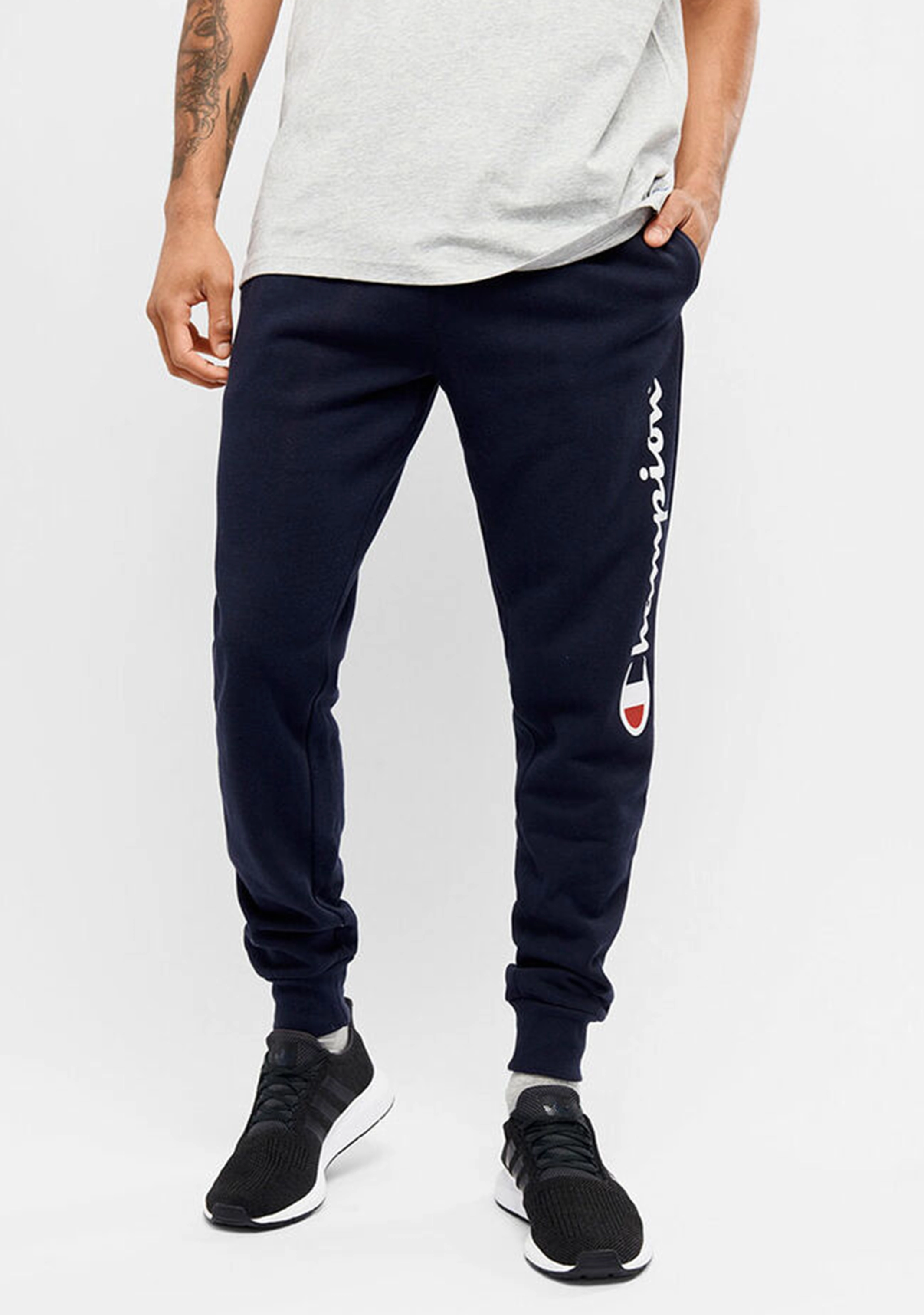 Champion Men’s Script Cuff Pants Navy