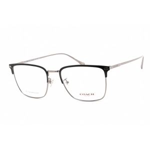 Coach Men's Eyeglasses - Black/Light Gold Metal Rectangular Frame | 0HC5149T 9004