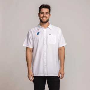 Columbia Miami HEAT Original Vice Logo Slack Tide Shirt