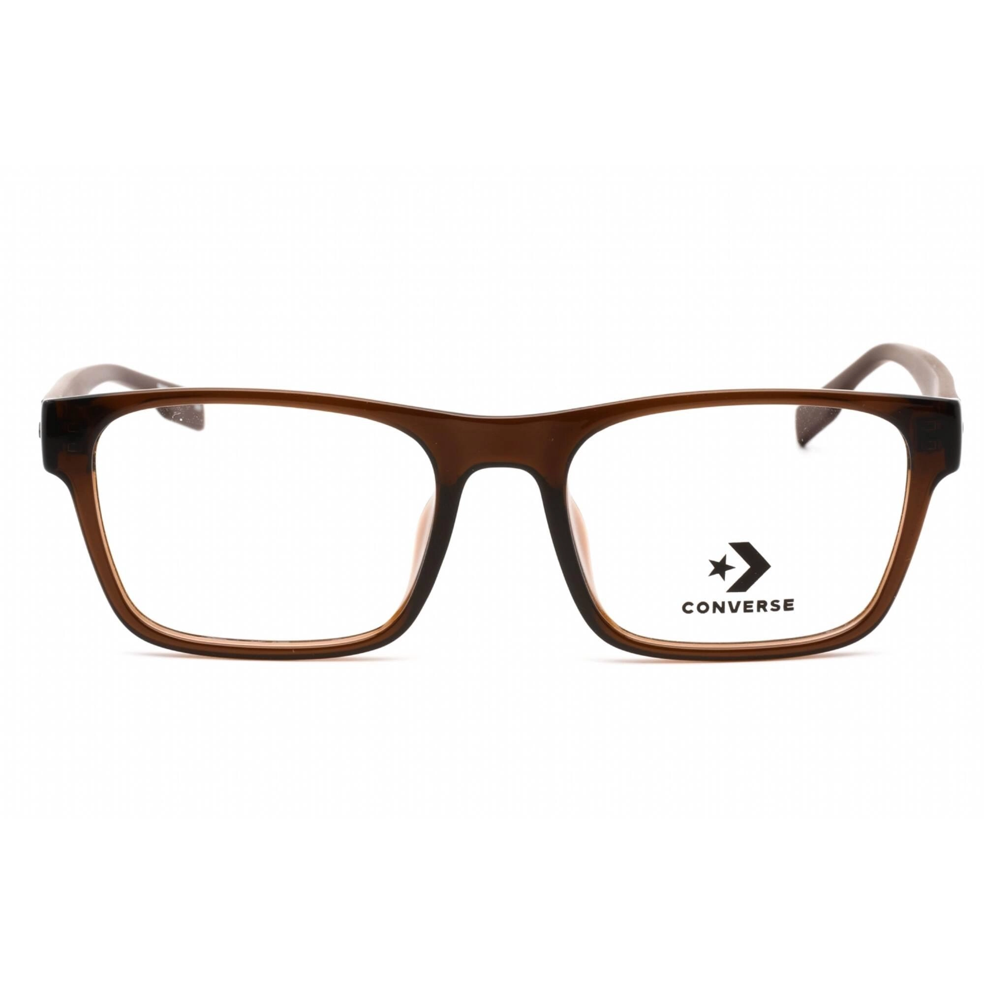 Converse Men's Eyeglasses - Crystal Dark Root Plastic Rectangular Frame | CV5015 201