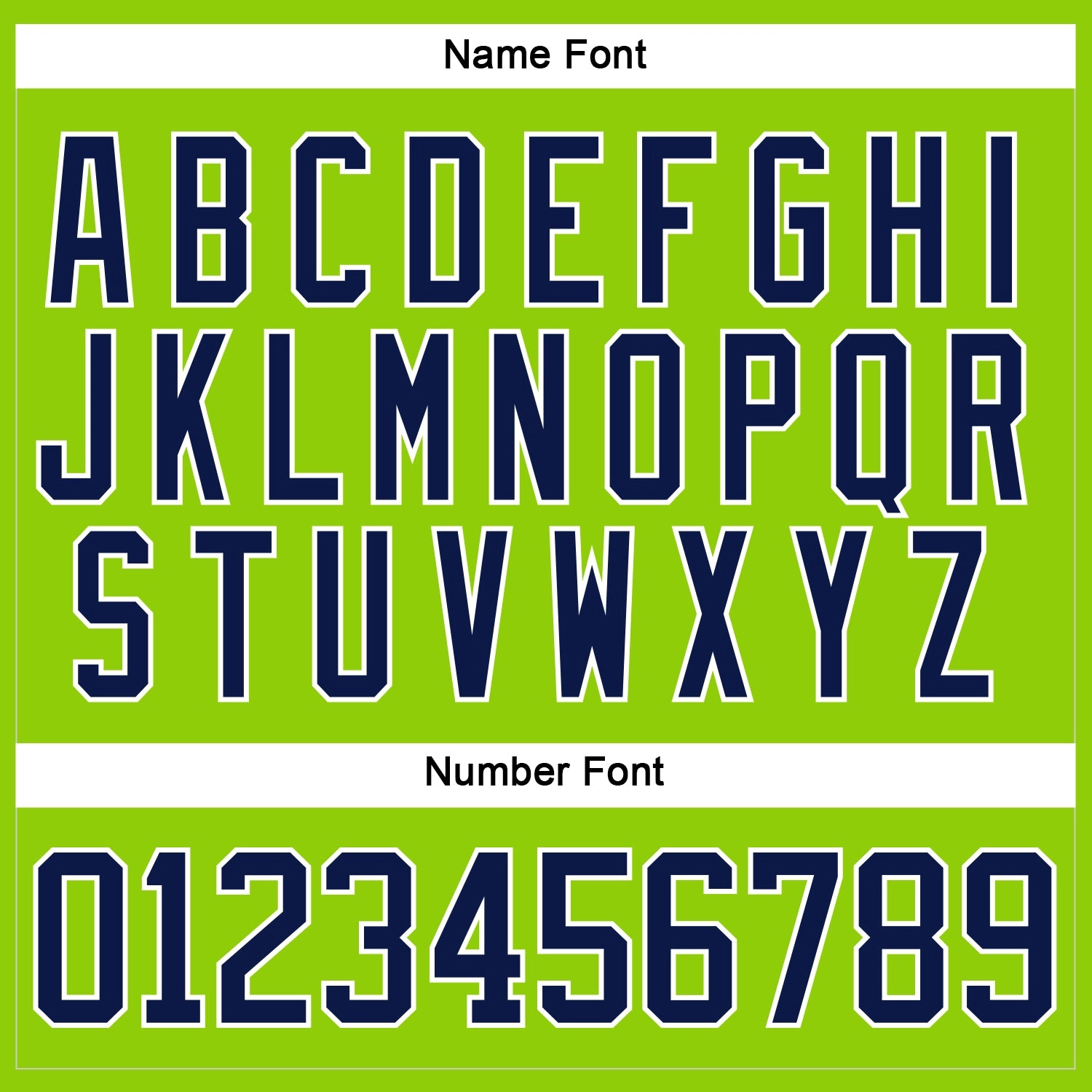 Custom Neon Green Navy-White Hockey Lace Neck Jersey