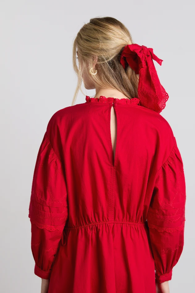 Damson Madder Clancy Red Mini Dress
