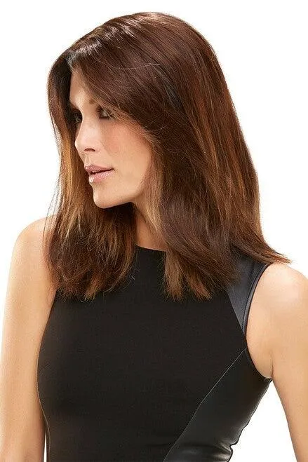 easiPart HD 18" Hairpiece by easiHair | Heat Defiant Synthetic (Mono Top)