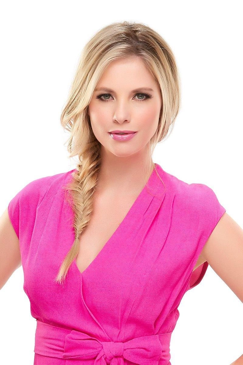 EasiPart XL HD 12" Hairpiece by easiHair | Heat Defiant Synthetic (Monofilament Base)