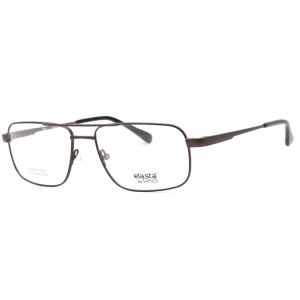 Elasta Men's Eyeglasses - Ruthenium Pilot Metal Frame Clear Demo Lens | E 7236 06LB 00