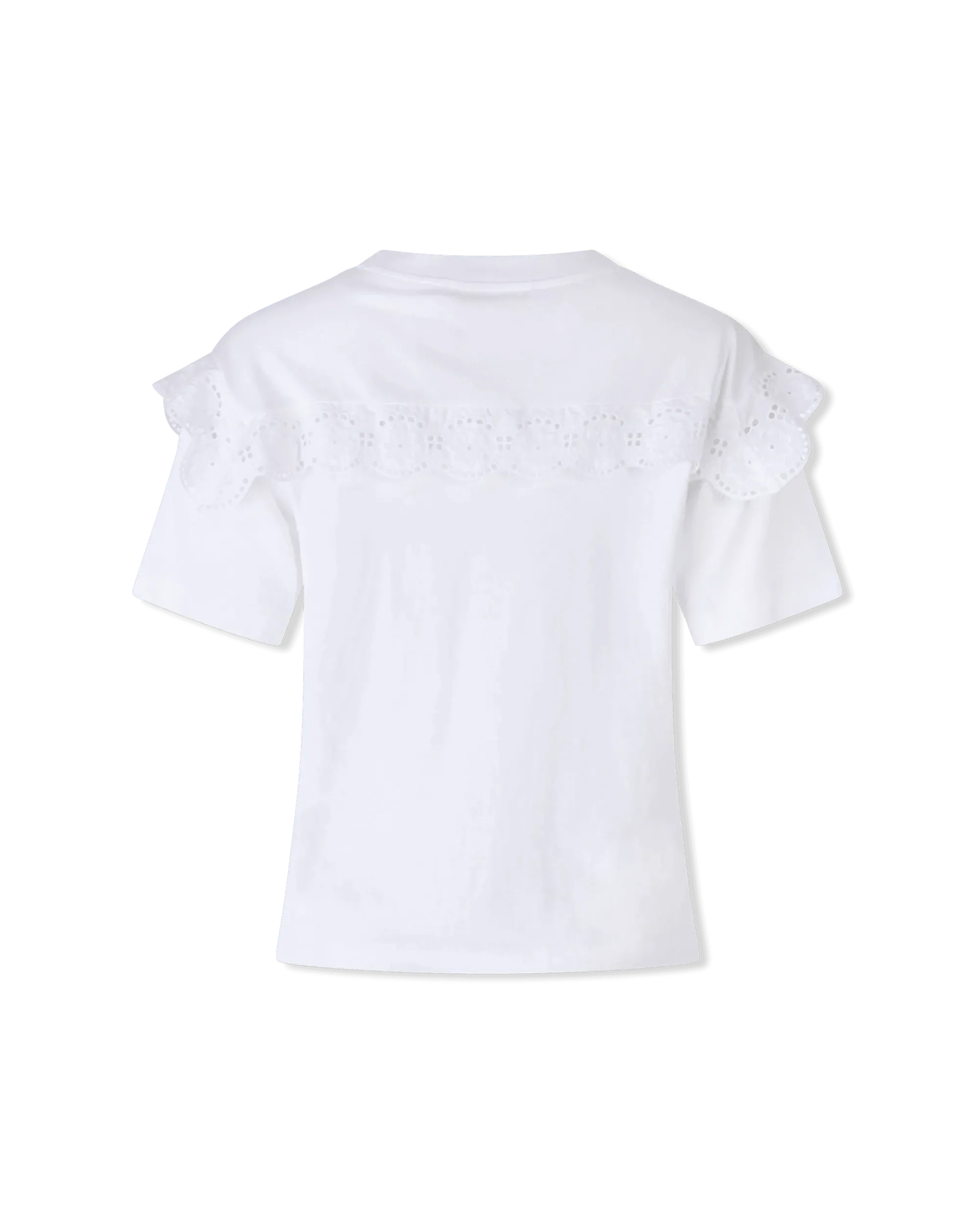 Eyelet Embroidered T-Shirt