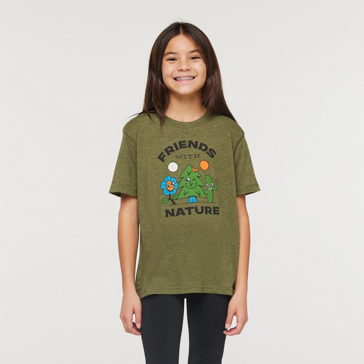 Friends with Nature T-Shirt - Kids'