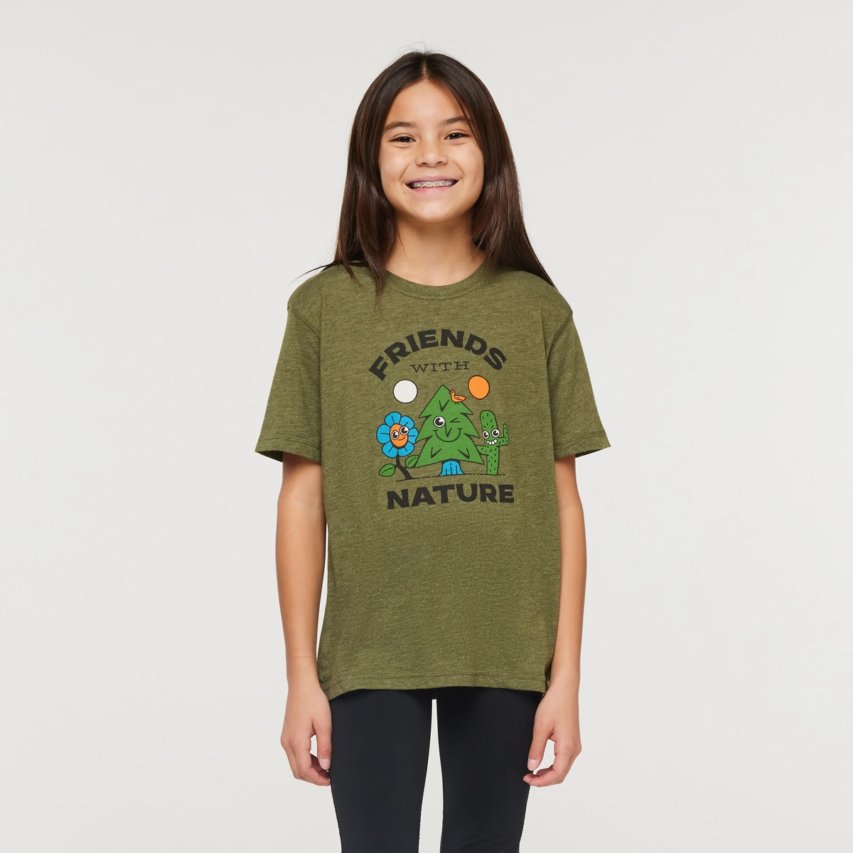 Friends with Nature T-Shirt - Kids'