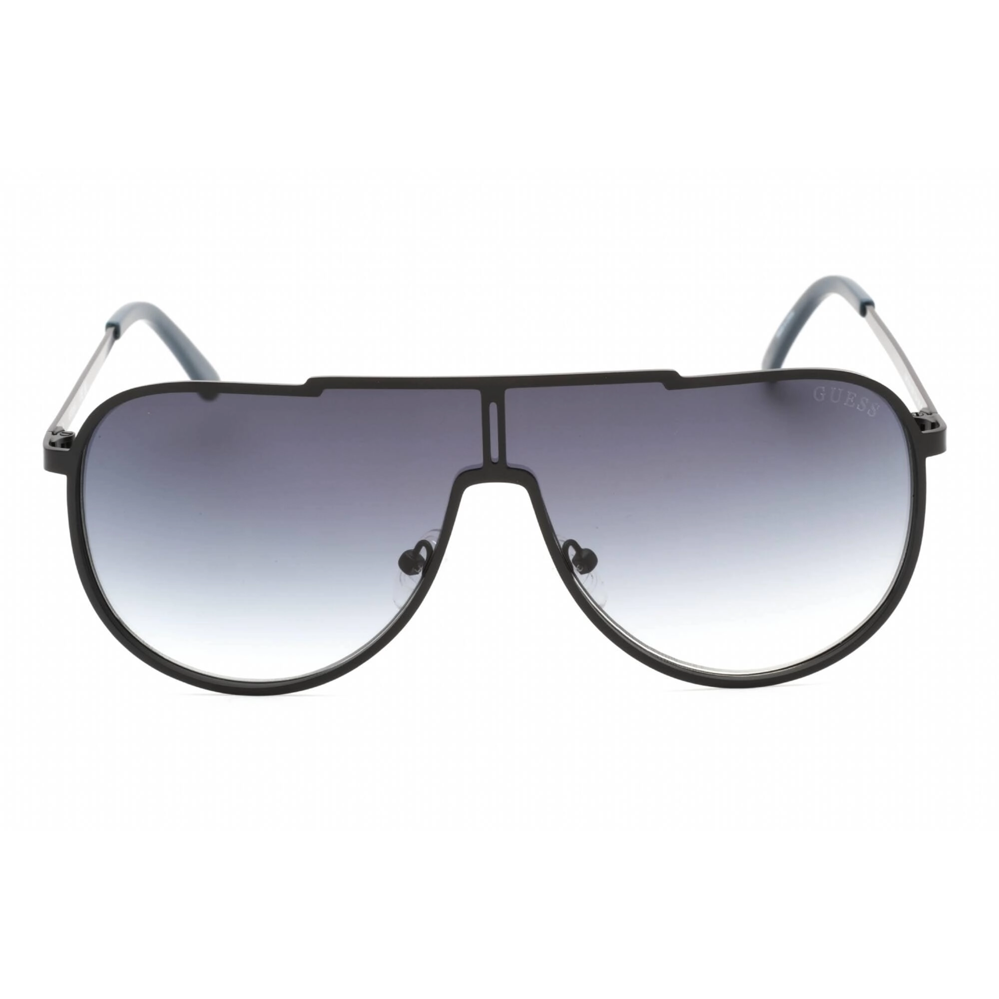 Guess Factory Men's Sunglasses - Matte Black Frame Gradient Smoke Lens | GF0199 02B