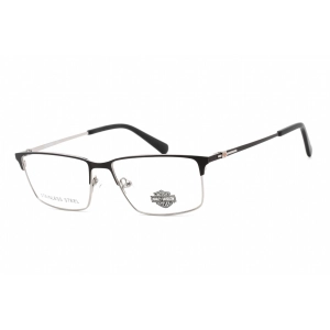 Harley Davidson Men's Eyeglasses - Full Rim Rectangular Matte Blue Frame | HD0914 091