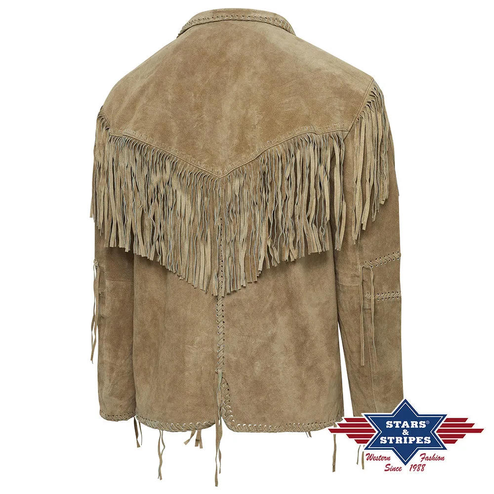 Hombre Sand Men's Western Jacket