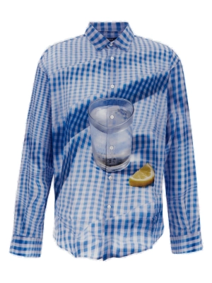 Jacquemus Checked Long-Sleeved Shirt