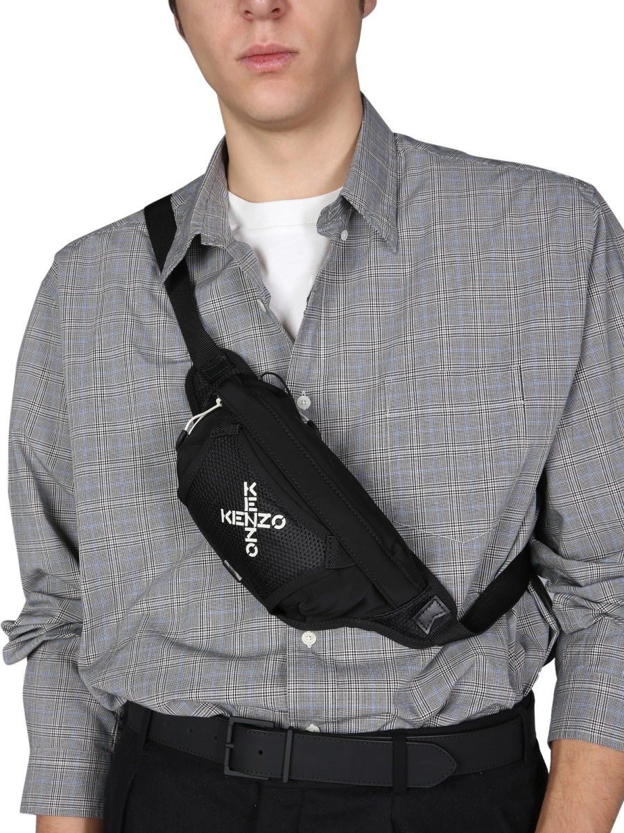 Kenzo Long-Sleeved Checked Shirt