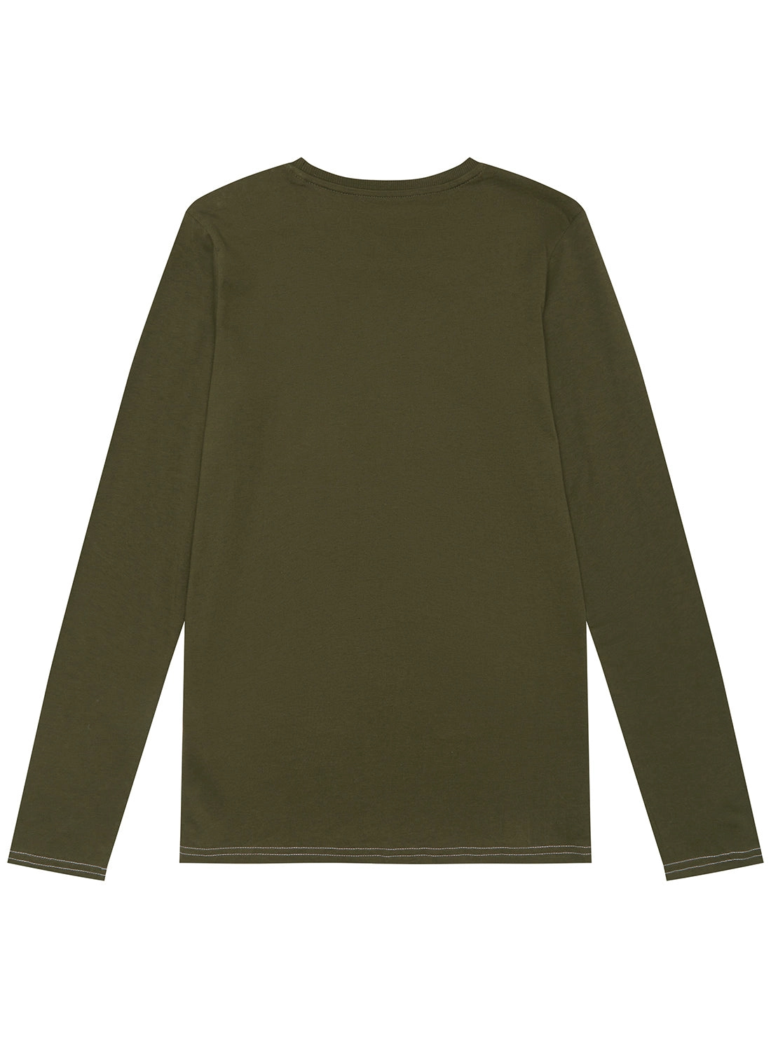 Khaki Long Sleeve T-Shirt (7-16)