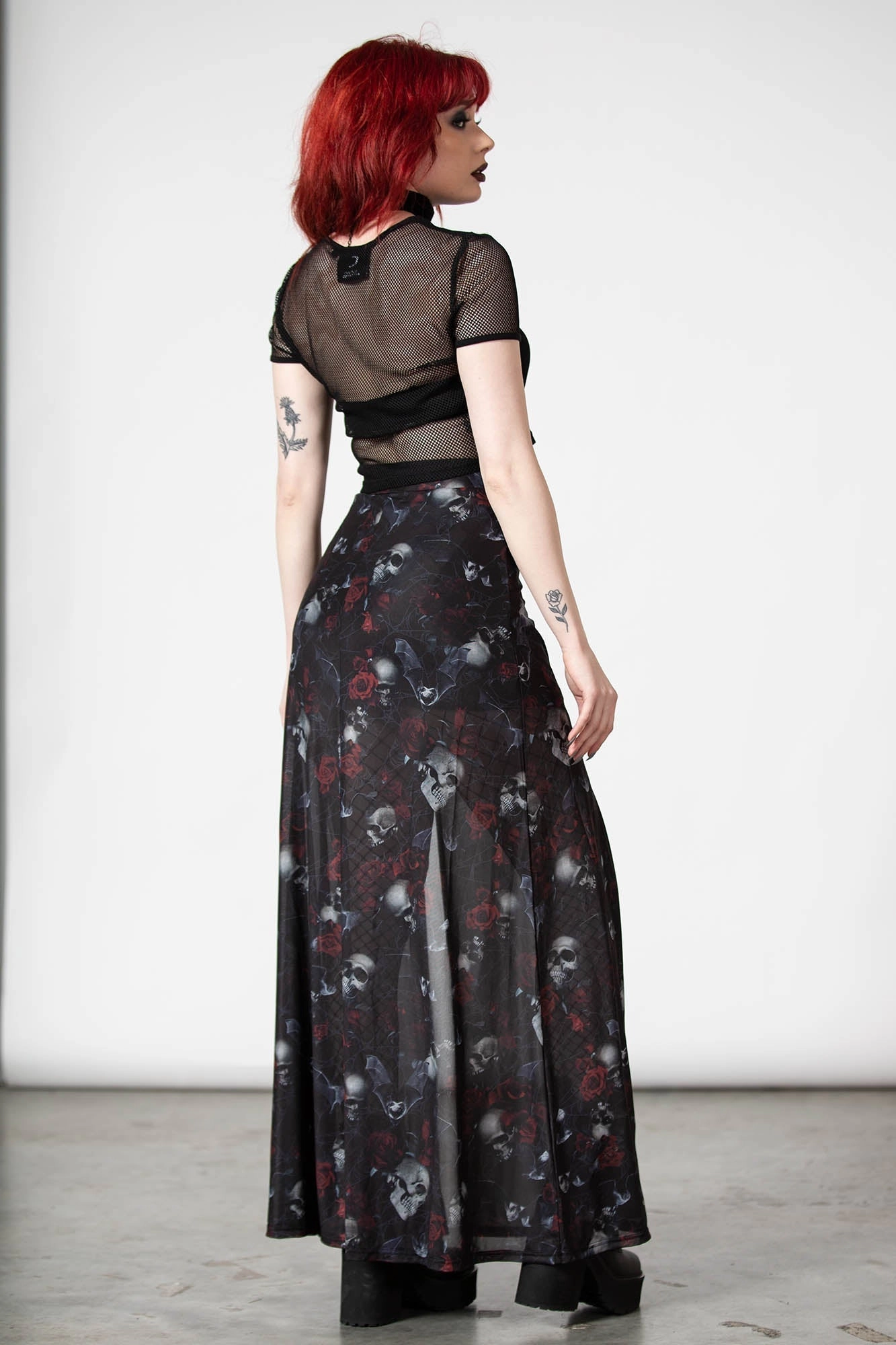 Kleadora Mesh Maxi Skirt - Resurrect