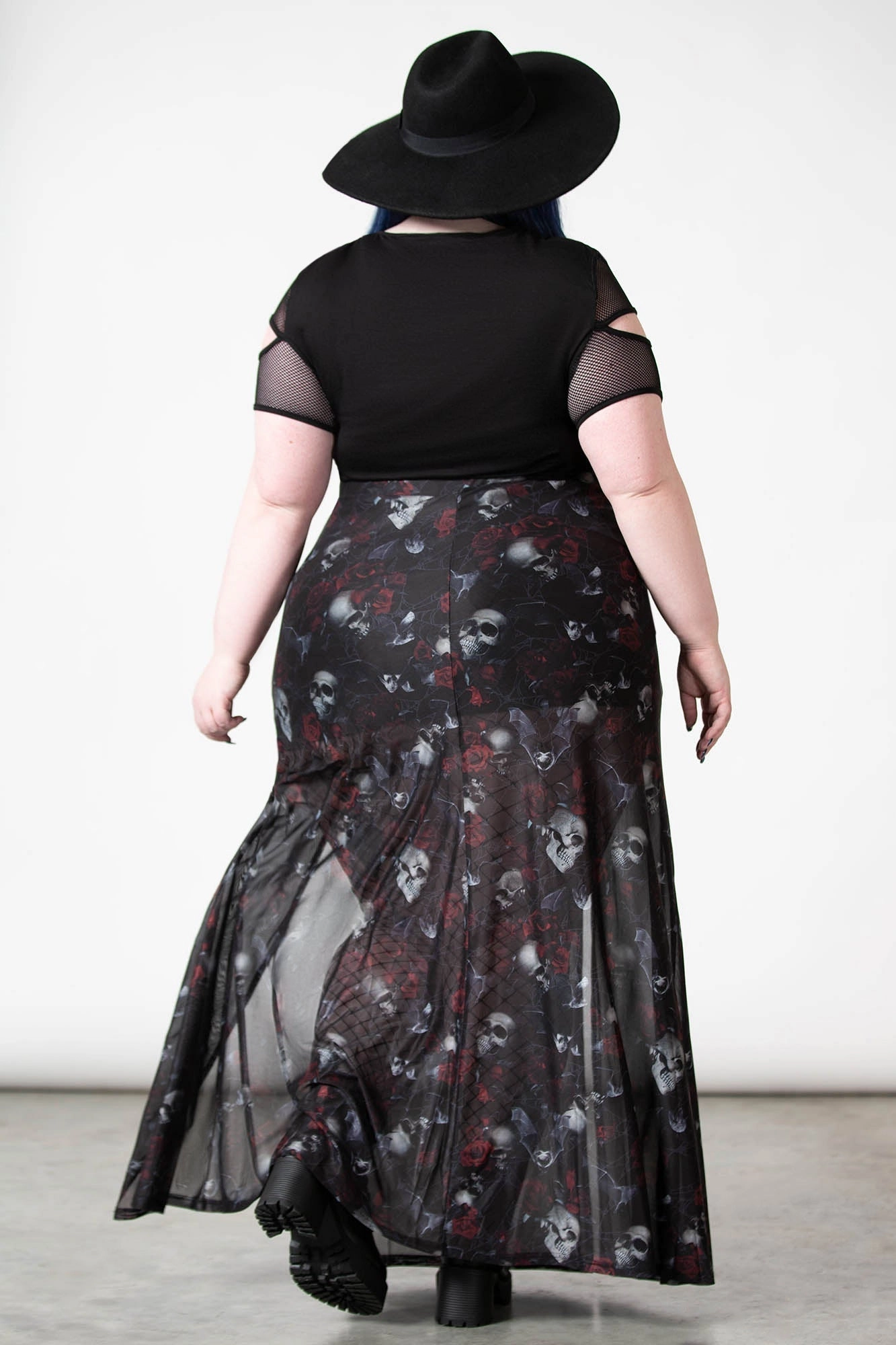 Kleadora Mesh Maxi Skirt - Resurrect