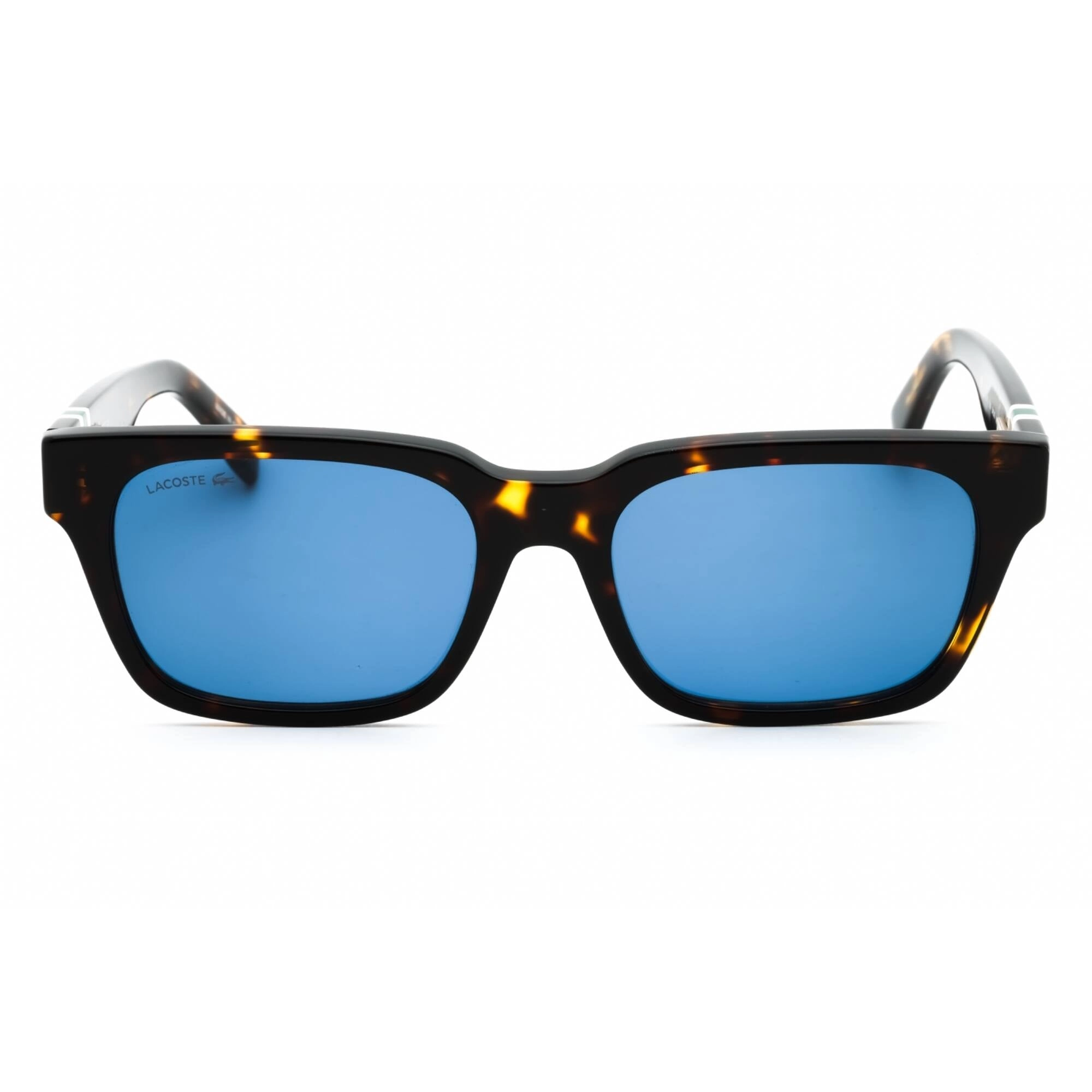 Lacoste Men's Sunglasses - Dark Havana Acetate Square Full Rim Frame | L6007S 230