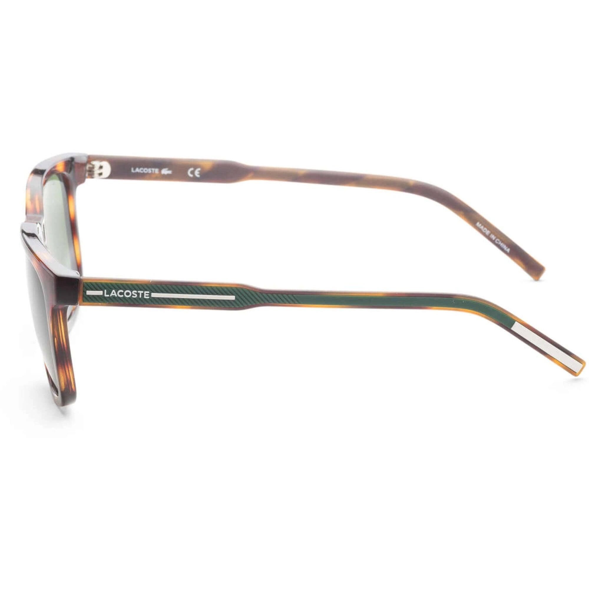 Lacoste Men's Sunglasses - Havana Injected Full-Rim Rectangular Frame | L948S 214