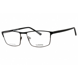 Liz Claiborne Men's Eyeglasses - Black Ruthenium Metal Rectangular | CB 264 0RZZ 00