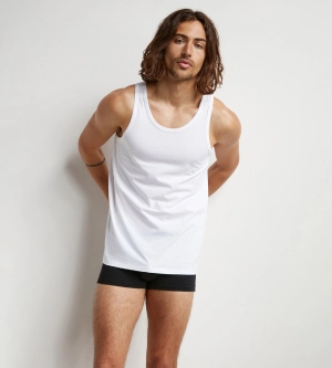 Lot de 2 débardeurs homme thermorégulateur en coton Blanc Regul Activ