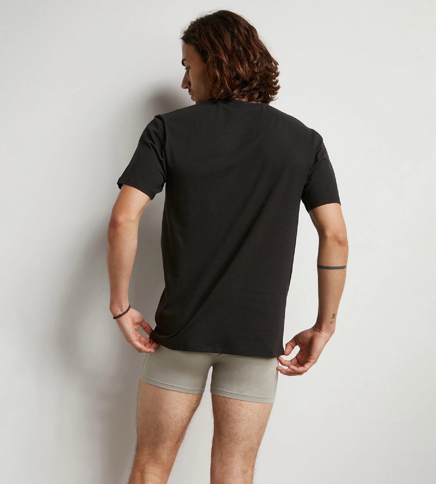 Lot de 2 Tshirts homme thermorégulateur à col rond noir Regul Activ