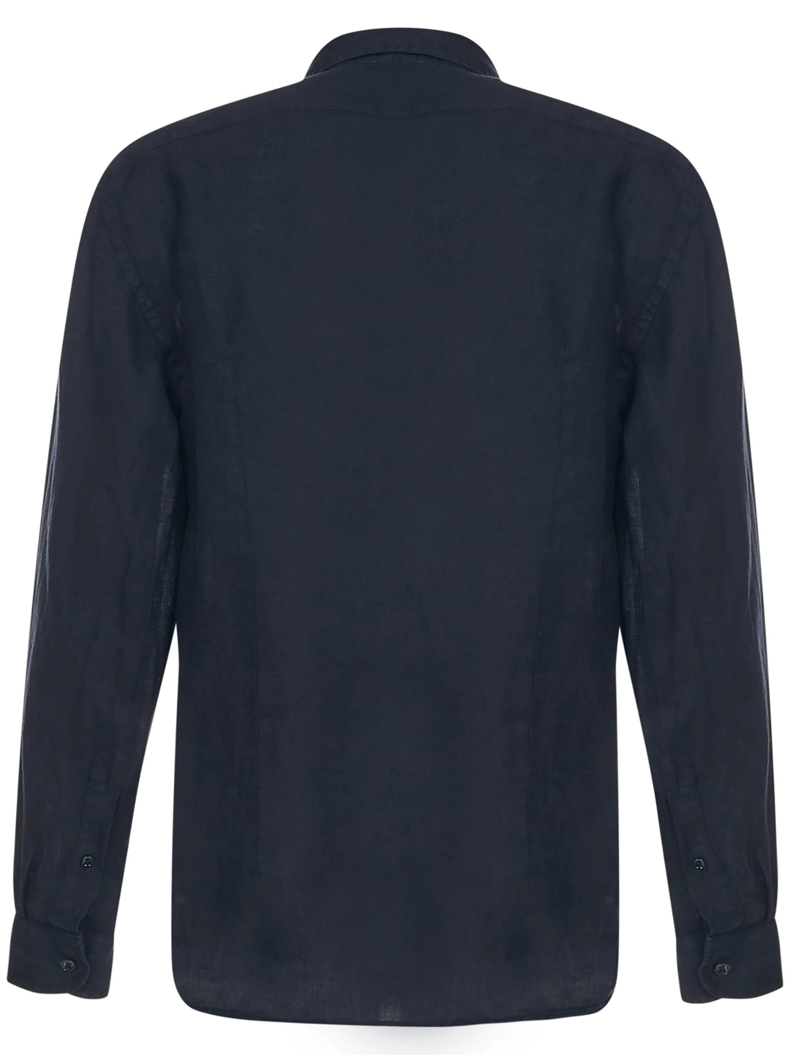 Malo Button-Up Long Sleeved Shirt