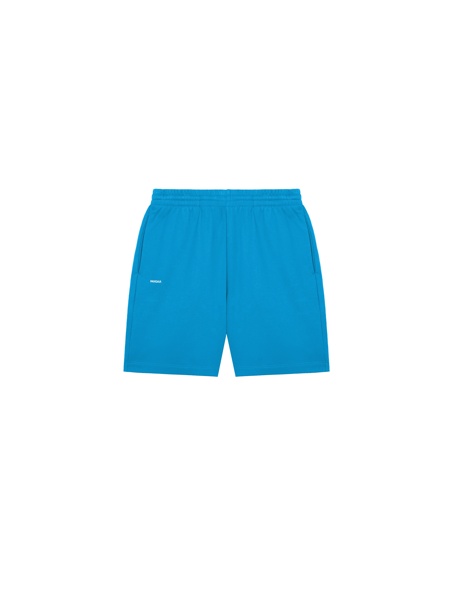 Mens 365 Midweight Mid Length shorts—geyser blue