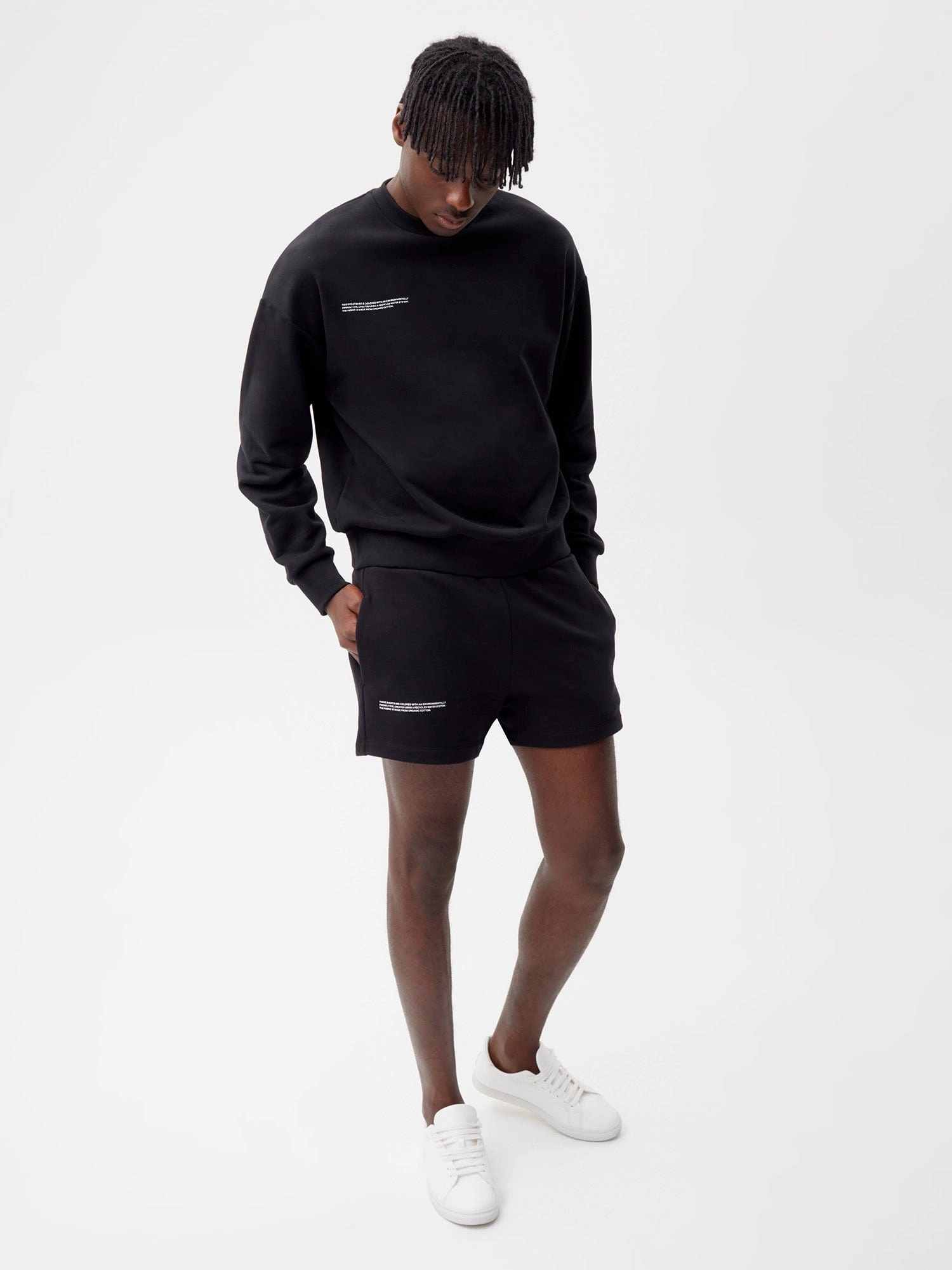 Mens 365 Midweight Shorts—black