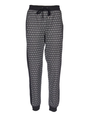 Michael Michael Kors Logo Stretch Jacquard Jogging Pants
