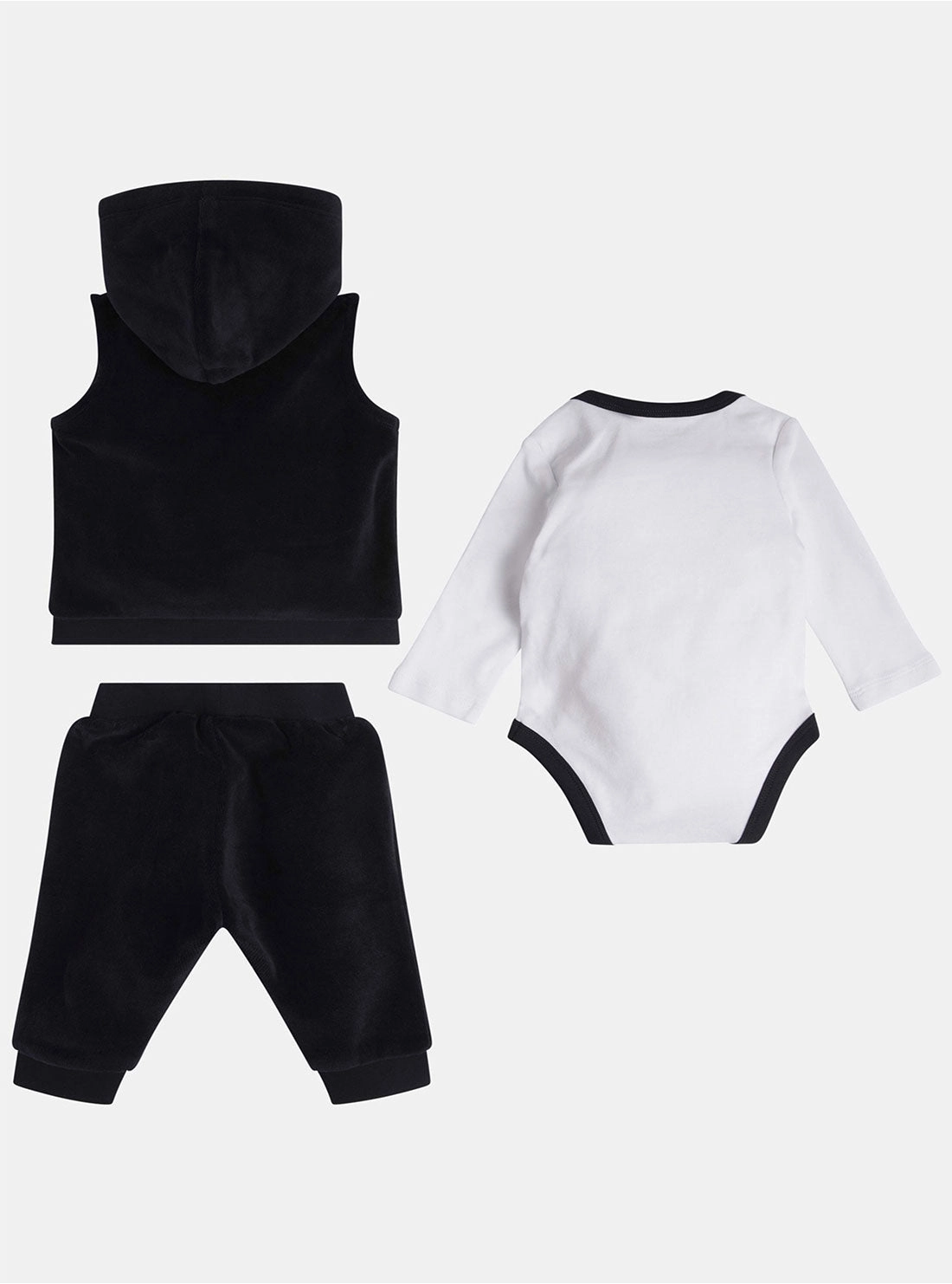 Navy White Vest Pants 3 Piece Set (0-12M)