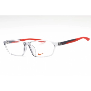 Nike Men's Eyeglasses - Light Grey Injected Propionate Rectangular | NIKE 7130AF 035