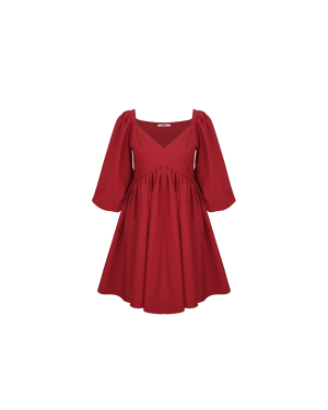 NONI MINI DRESS GARNET
