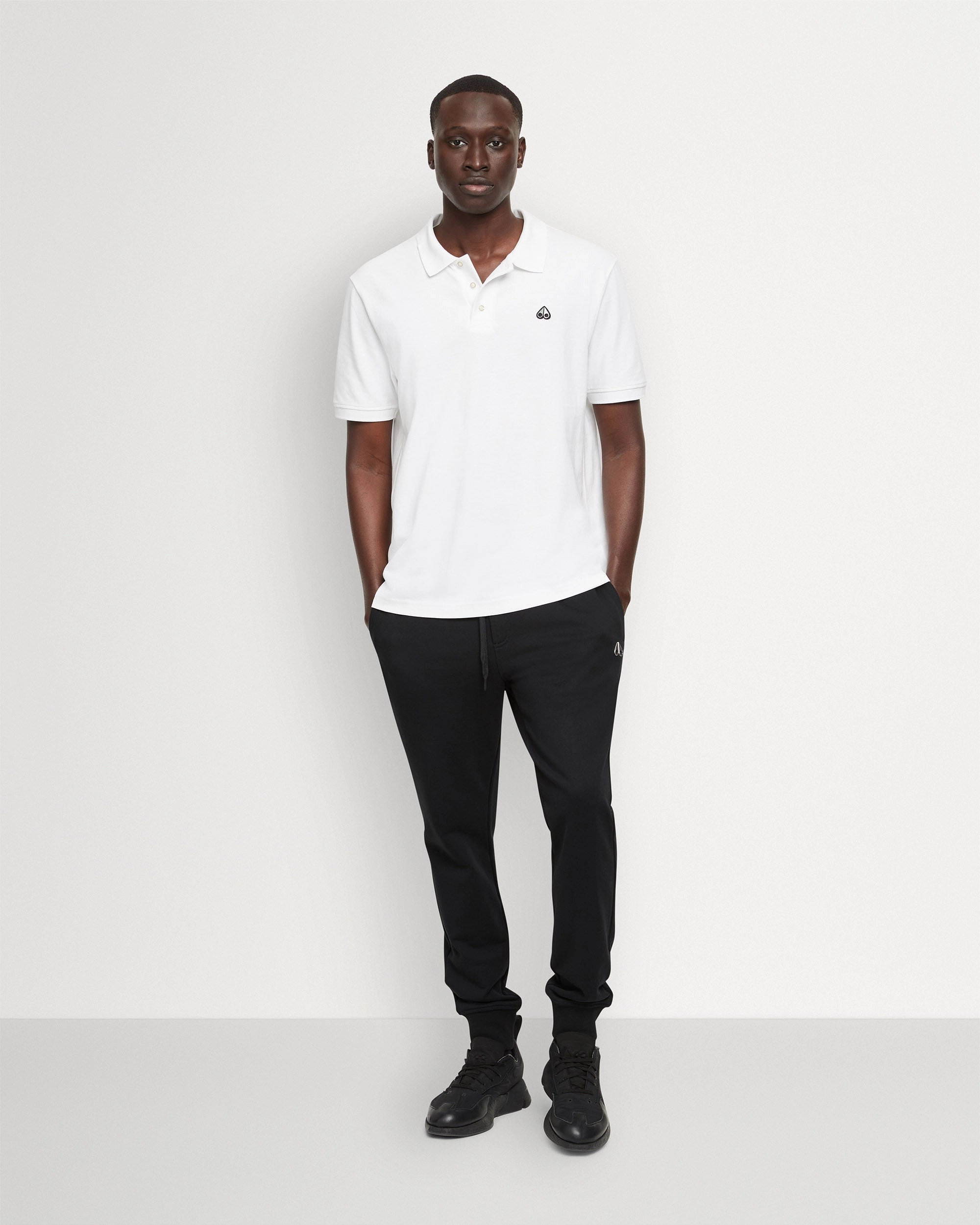 Pique Polo White
