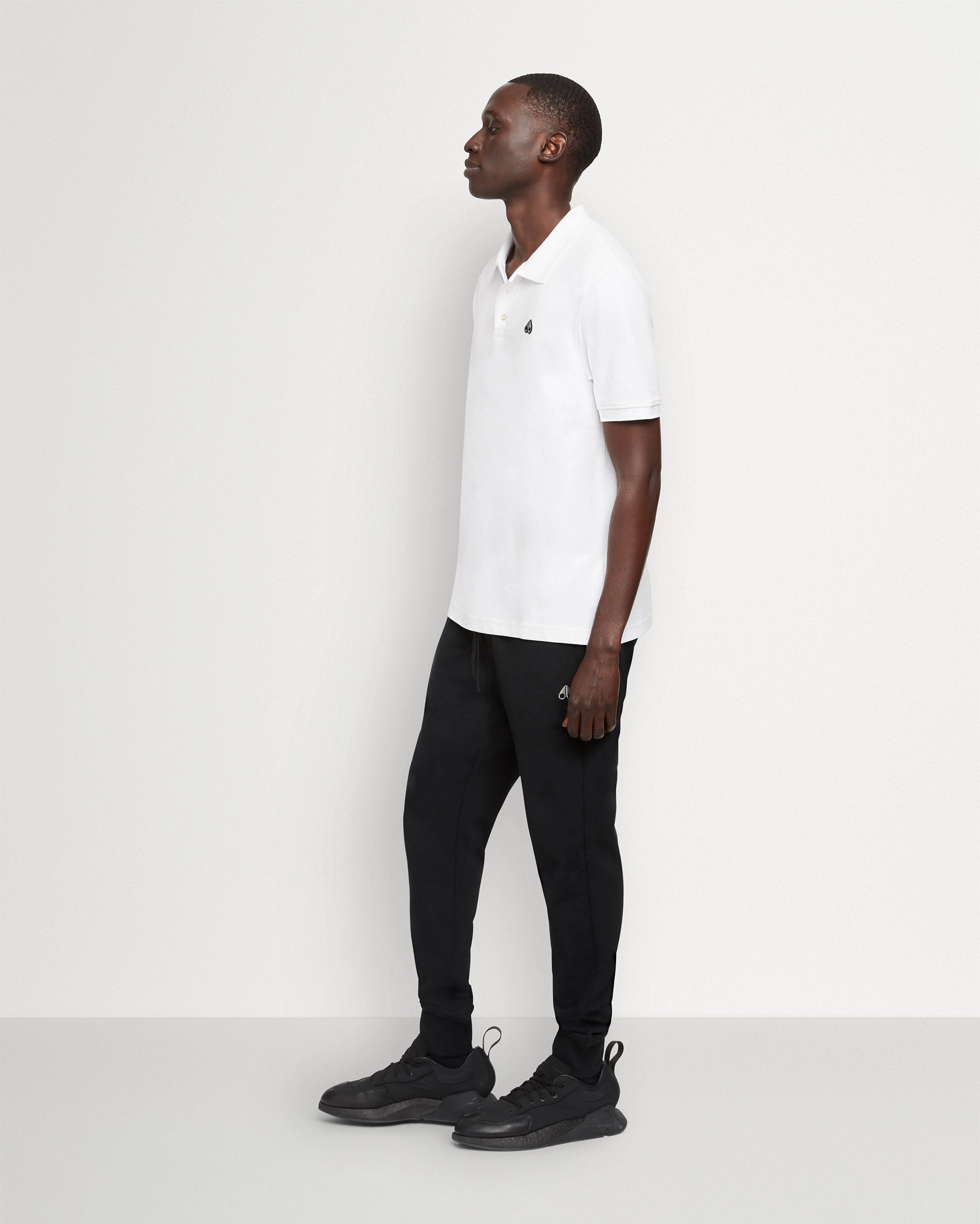 Pique Polo White