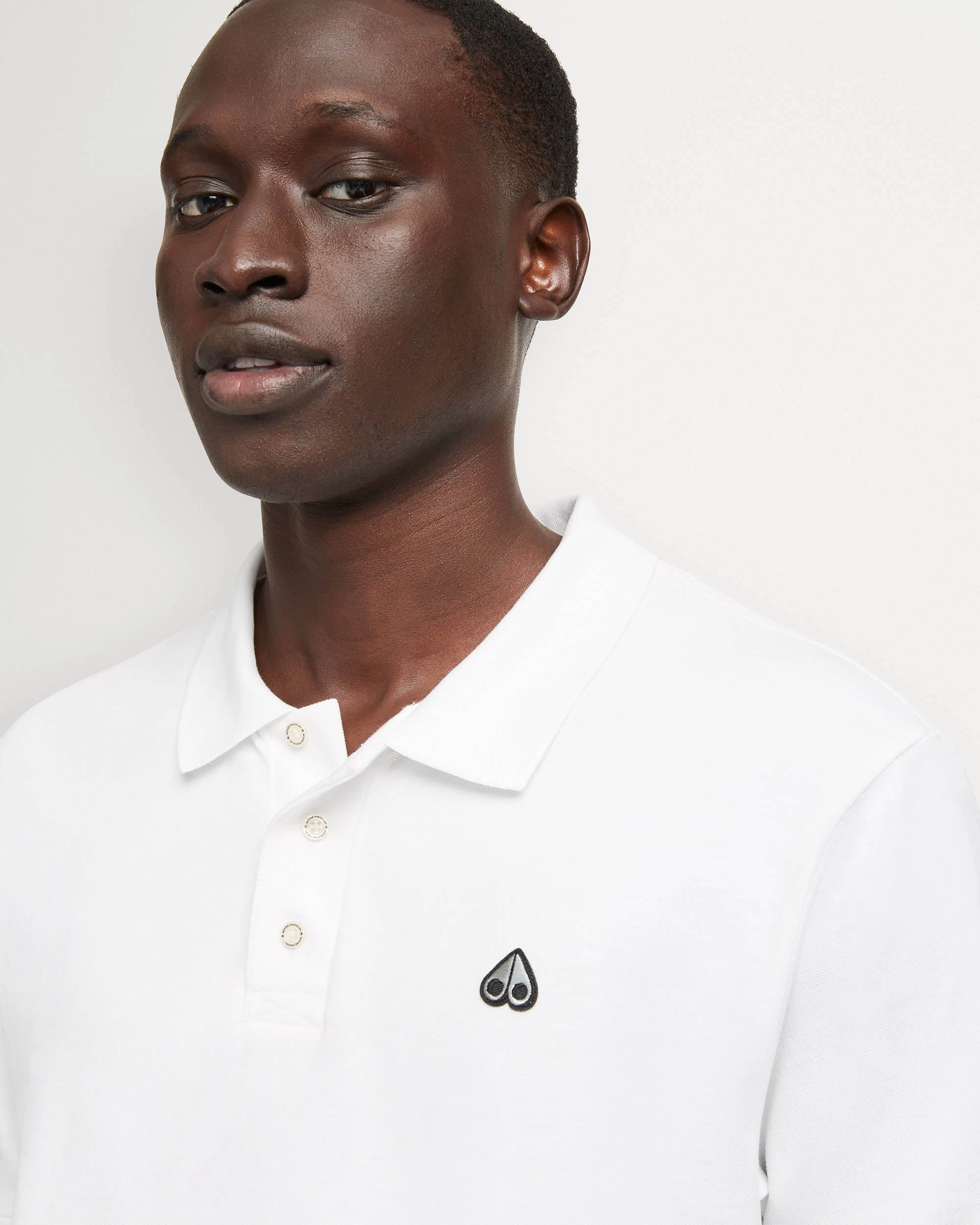 Pique Polo White